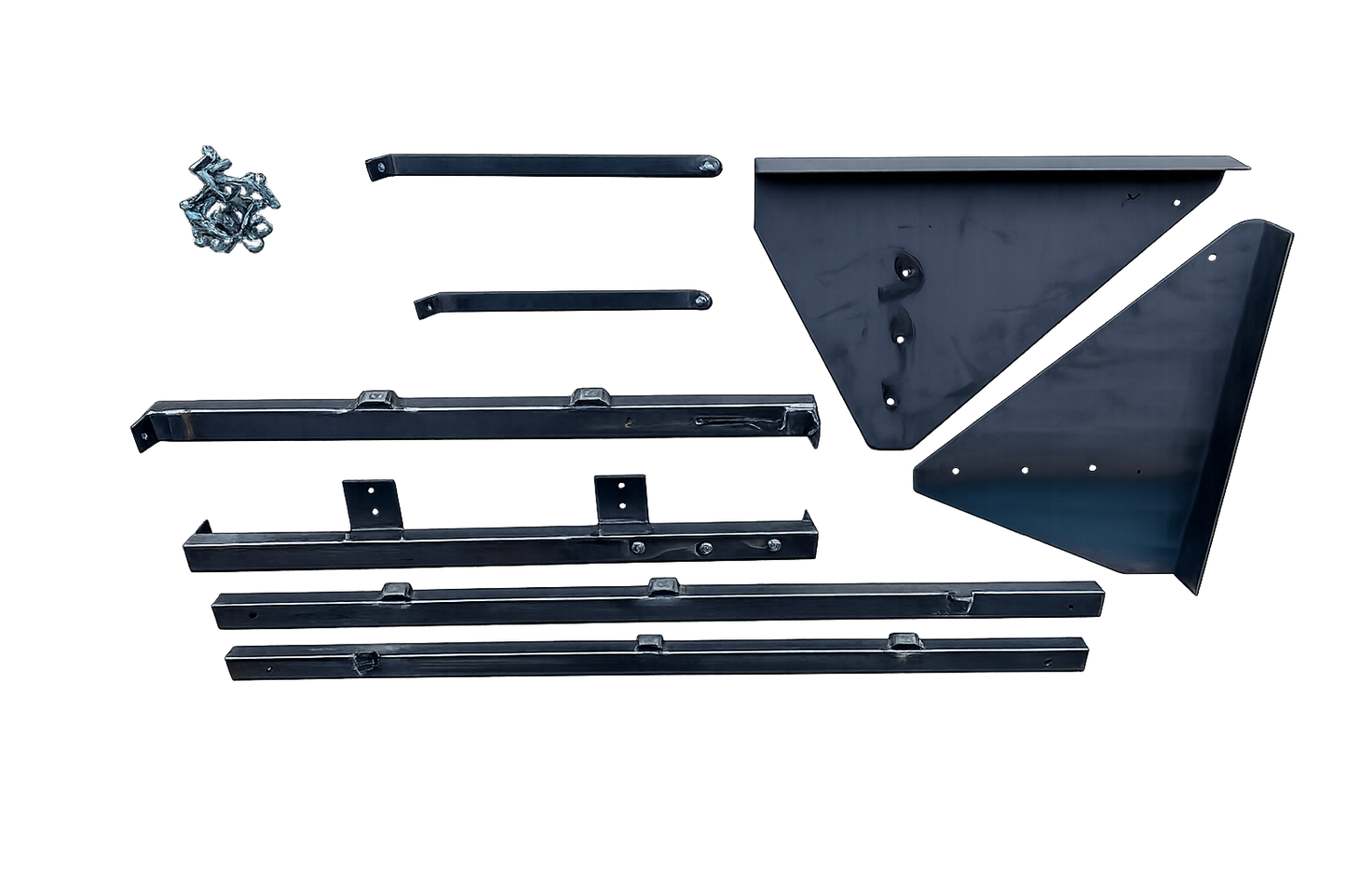 Home battery pack frame