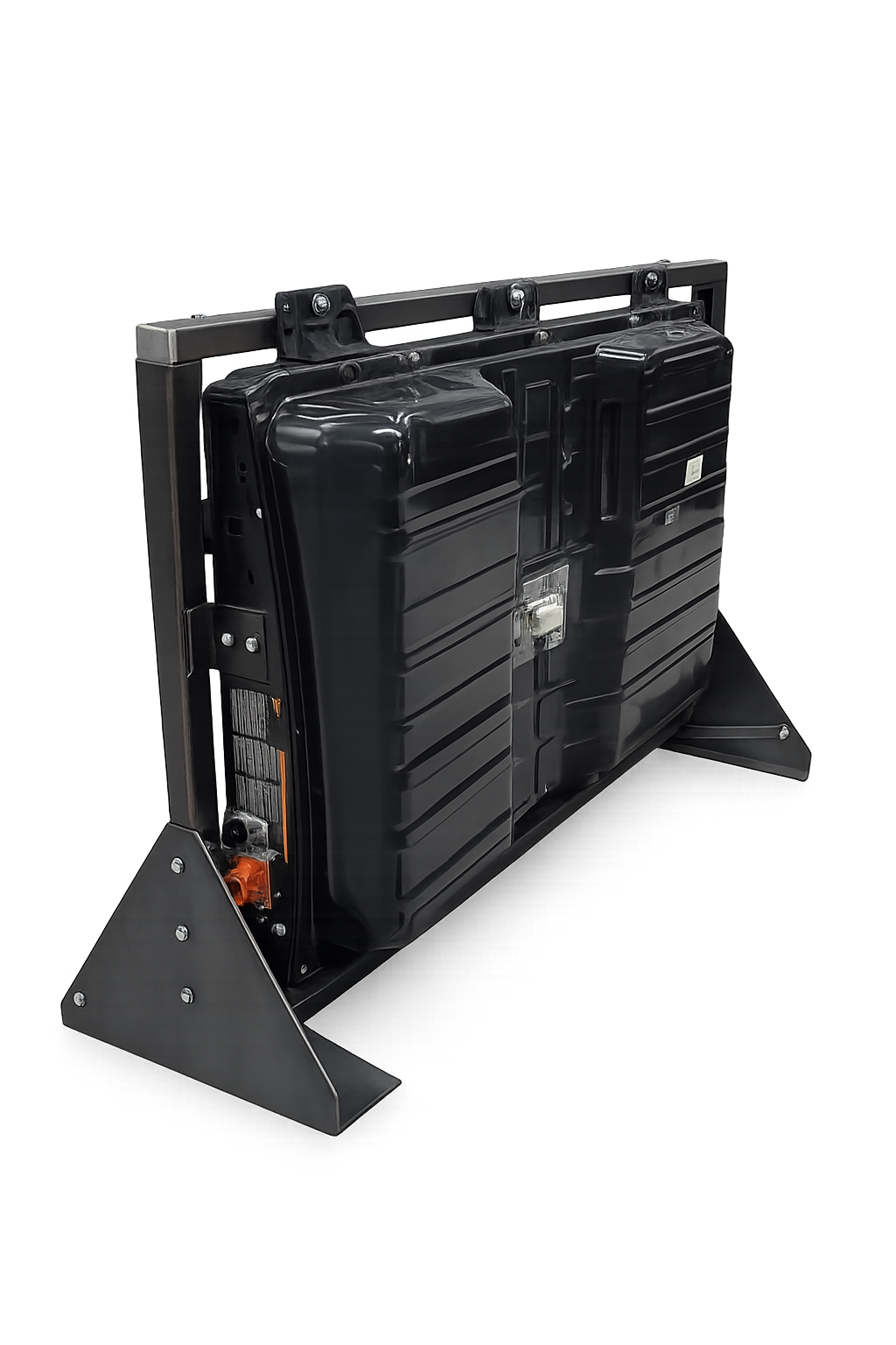 Home battery pack frame