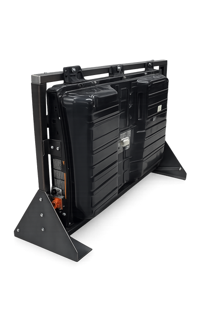 Home battery pack frame