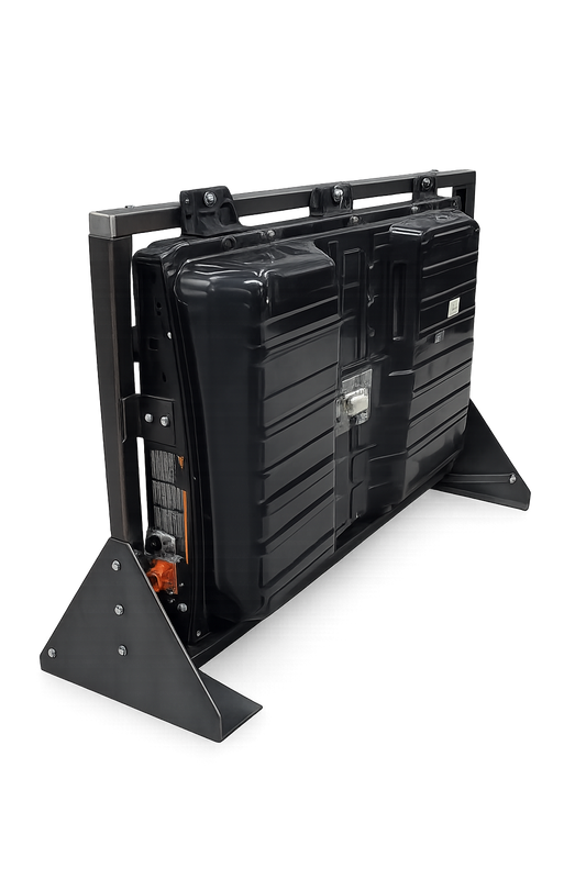 Home battery pack frame
