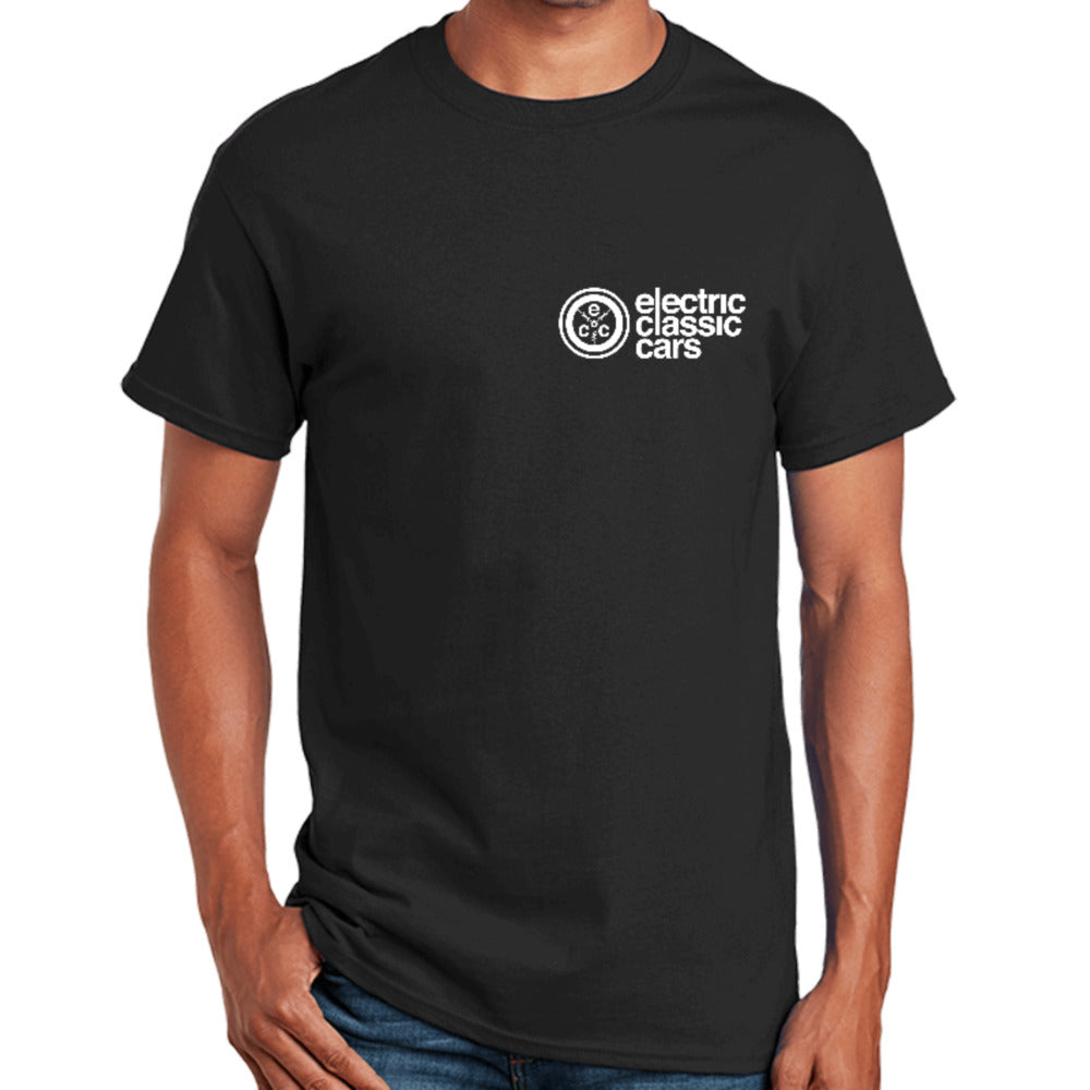 Electric Classic Cars DeLorean - Unisex Black T-shirt